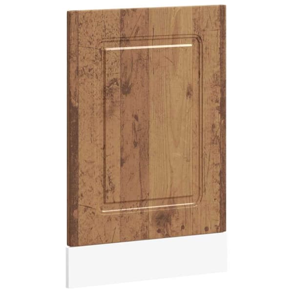 Diskmaskinspanel Kalmar åldrat trä 45x1,5x67 cm konstruerat trä