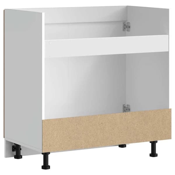 vidaXL Vask underskap Kalmar høyglans hvit 80x46x81,5cm konstruert tre