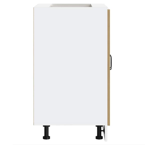 vidaXL underskab til vask Kalmar 60x46x81,5 cm konstrueret træ egetræ