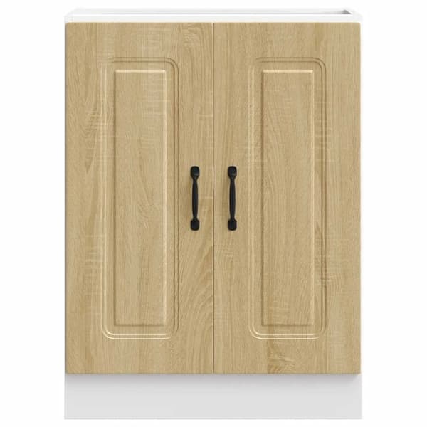 vidaXL underskab til vask Kalmar 60x46x81,5 cm sonoma-eg