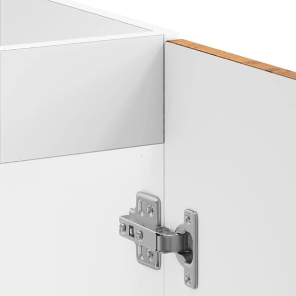 vidaXL underskab til vask Kalmar 80x46x81,5 cm antikt træ