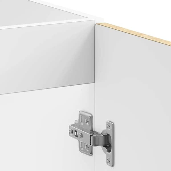 vidaXL underskab til vask Kalmar 80x46x81,5 cm sonoma-eg