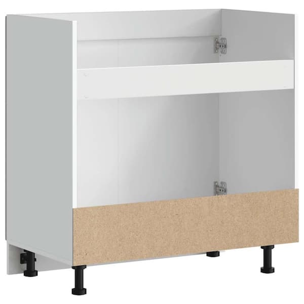 vidaXL underskab til vask Kalmar 80x46x81,5 cm grå sonoma