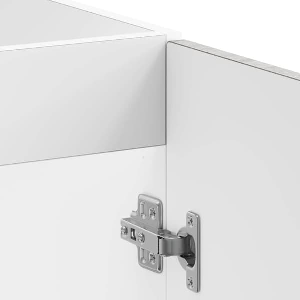 vidaXL underskab til vask Kalmar 80x46x81,5 cm grå sonoma