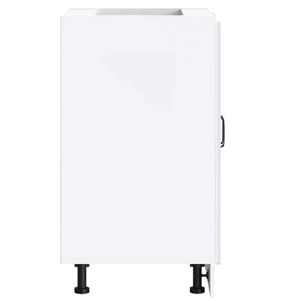 vidaXL Diskbänk underskåp Kalmar vit 60x46x81,5 cm konstruerat trä