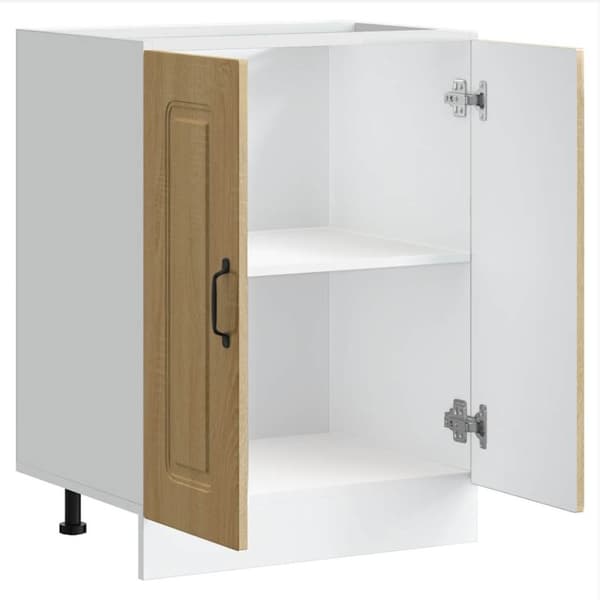 vidaXL Vask underskap Kalmar sonoma eik 60x46x81,5 cm konstruert tre