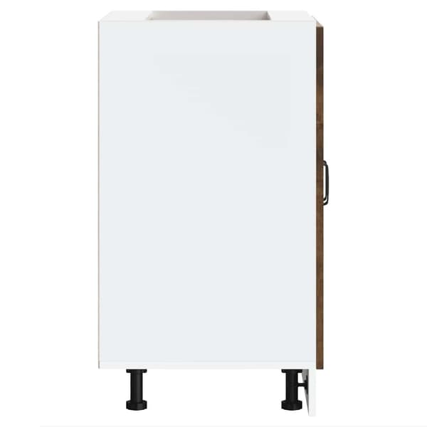 vidaXL underskab til vask Kalmar 60x46x81,5cm konstrueret træ røget eg