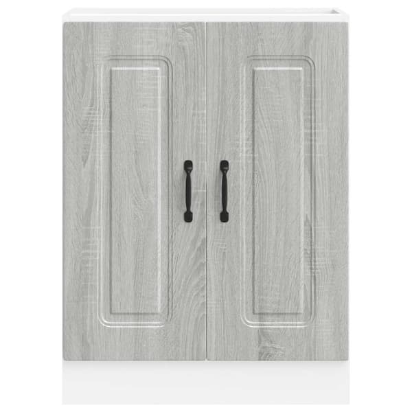 vidaXL underskab til vask Kalmar 60x46x81,5 cm grå sonoma