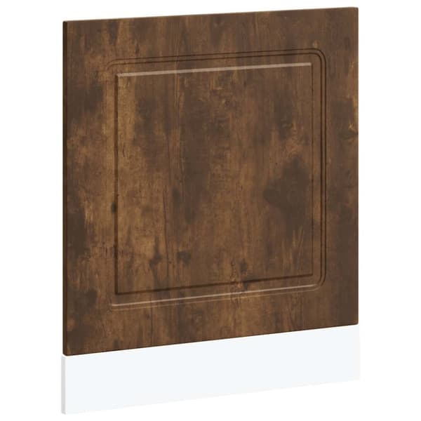 vidaXL Oppvaskmaskin panel Kalmar røkt eik 60x1,5x67 cm konstruert tre