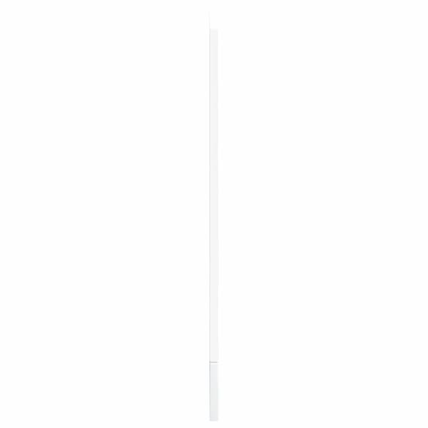 vidaXL Oppvaskmaskin panel Kalmar hvit 60x1,5x67 cm konstruert tre