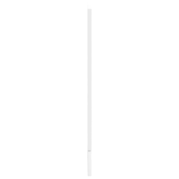 vidaXL Diskmaskinspanel högglans vit 45x1,5x67 cm konstruerat trä