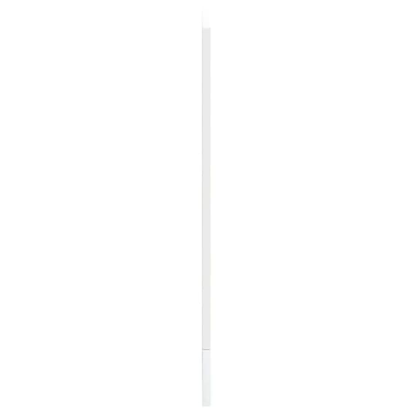 vidaXL Oppvaskmaskin panel høyglans hvit 60x1,5x67 cm konstruert tre