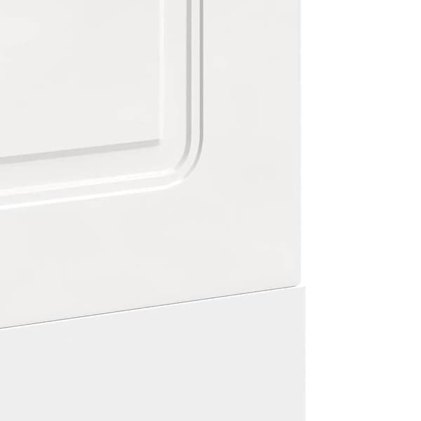 vidaXL Oppvaskmaskin panel høyglans hvit 60x1,5x67 cm konstruert tre