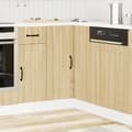 Miniatyrbilde 4 av 11: vidaXL kjøkken hjørne underskap Lucca sonoma eik konstruert tre