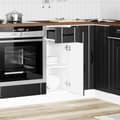 Miniatyrbillede 2 af 11: vidaXL køkkenunderskab Lucca konstrueret træ sort