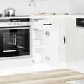 Miniatyrbillede 2 af 11: vidaXL køkkenunderskab Lucca konstrueret træ hvid højglans