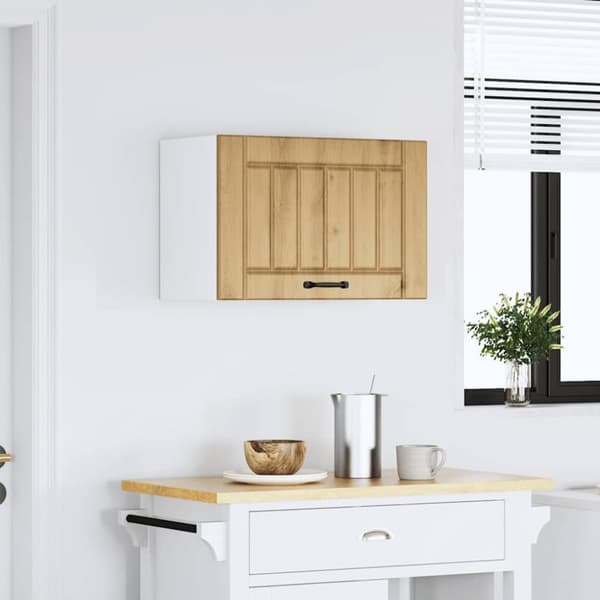 vidaXL Kjøkken veggskap Lucca artisan eik konstruert tre