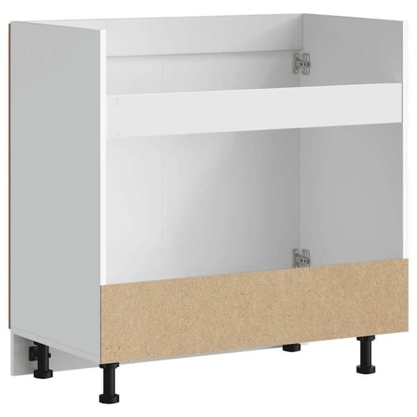 vidaXL underskab til vask Porto 80x46x81,5cm konstrueret træ sonoma-eg