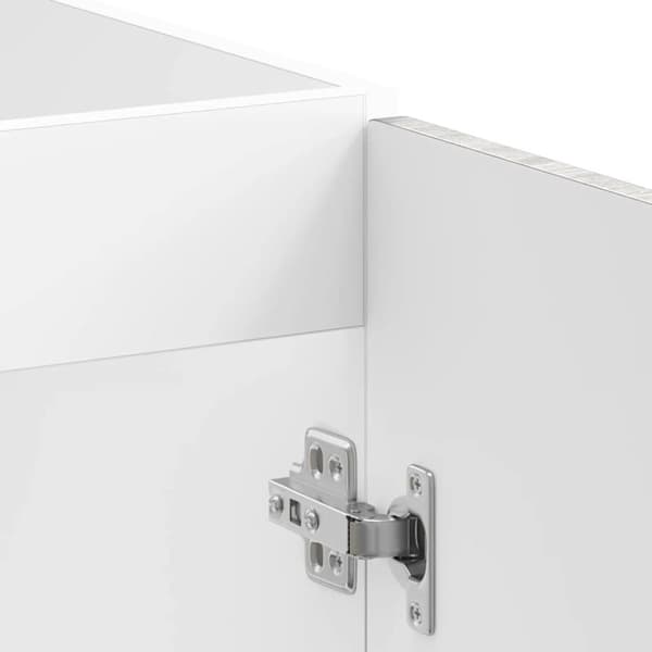 vidaXL underskab til vask Porto 80x46x81,5 cm grå sonoma