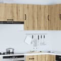 Miniatyrbilde 5 av 11: vidaXL Kjøkken veggskap Porto artisan eik konstruert tre