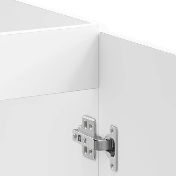 vidaXL underskab til vask Porto 80x46x81,5 cm højglans hvid