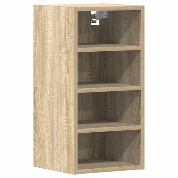 vidaXL Hengende skap "Riga" sonoma eik 30x29,5x60 cm konstruert tre