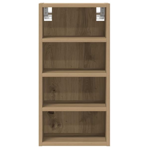 vidaXL Hengende skap "Riga" artisan eik 30x29,5x60 cm konstruert tre