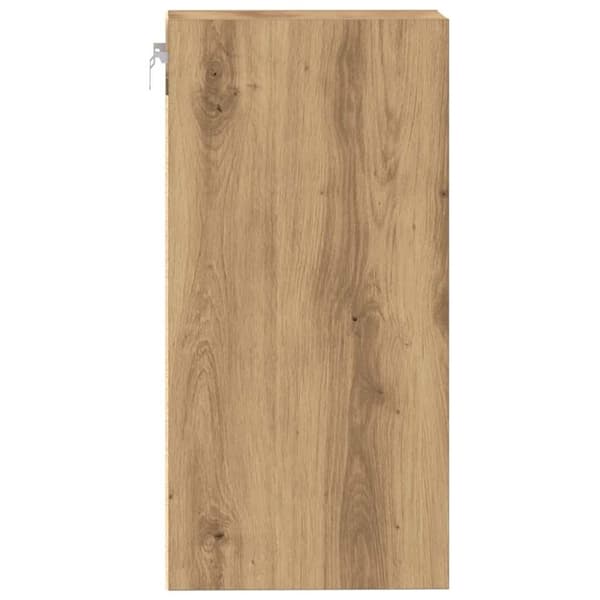 vidaXL Hengende skap "Riga" artisan eik 30x29,5x60 cm konstruert tre