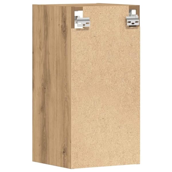 vidaXL Hengende skap "Riga" artisan eik 30x29,5x60 cm konstruert tre