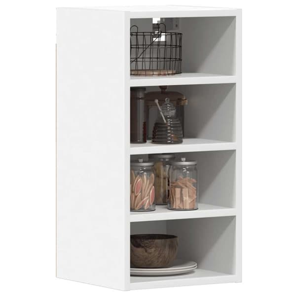 vidaXL Väggskåp vit 30x29,5x60 cm konstruerat trä