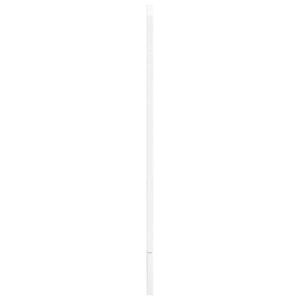 vidaXL Oppvaskmaskin panel Porto hvit 45x1,5x67 cm konstruert tre