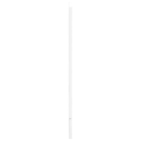 vidaXL låge til opvaskemaskine Porto 45x1,5x67 cm hvid højglans
