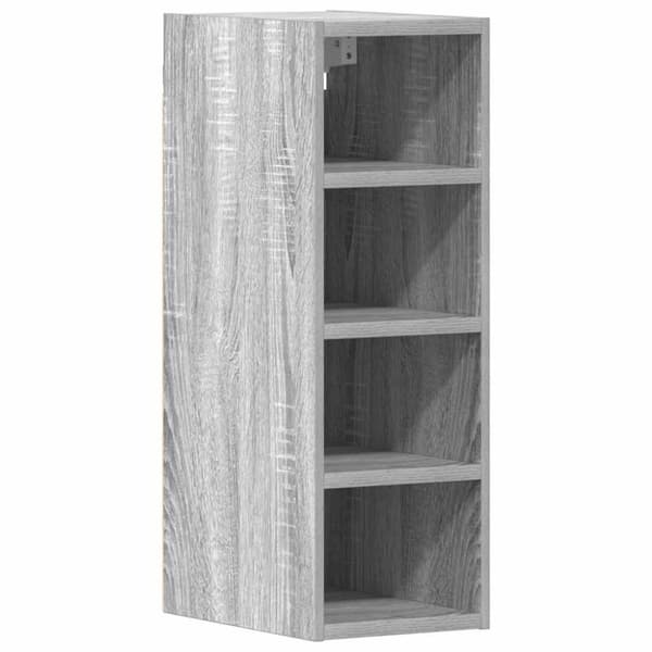 vidaXL Vegghengt skap "Riga" grå sonoma 20x29,5x60 cm konstruert tre