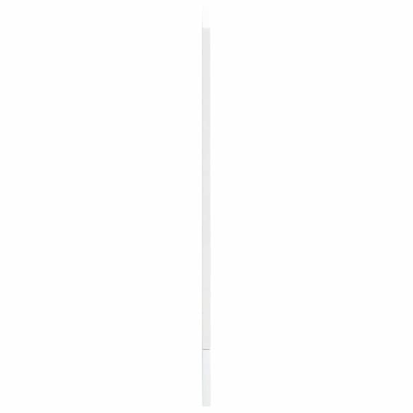 vidaXL låge til opvaskemaskine Porto 60x1,5x67 cm hvid højglans