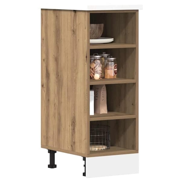 vidaXL underskab 30x44,5x81,5 cm konstrueret træ kunsteg