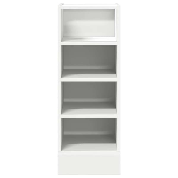 vidaXL Alakaappi "Riga" Valkoinen 30x44,5x81,5 cm Engineered Wood
