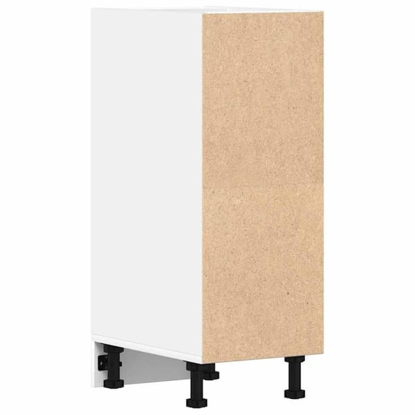 vidaXL Alakaappi "Riga" Valkoinen 30x44,5x81,5 cm Engineered Wood