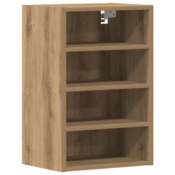 vidaXL vægskab 40x29,5x60 cm konstrueret træ kunsteg