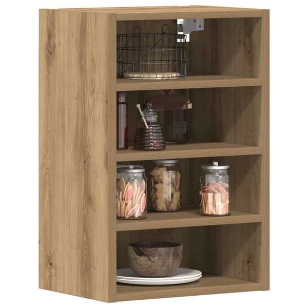 vidaXL vægskab 40x29,5x60 cm konstrueret træ kunsteg