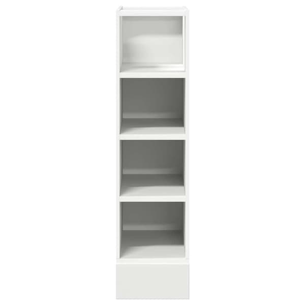 vidaXL underskab 20x44,5x81,5 cm konstrueret træ hvid