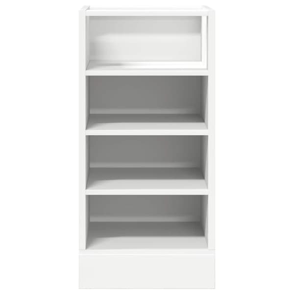 vidaXL Bunnskap "Riga" hvit 40x44,5x81,5 cm konstruert tre