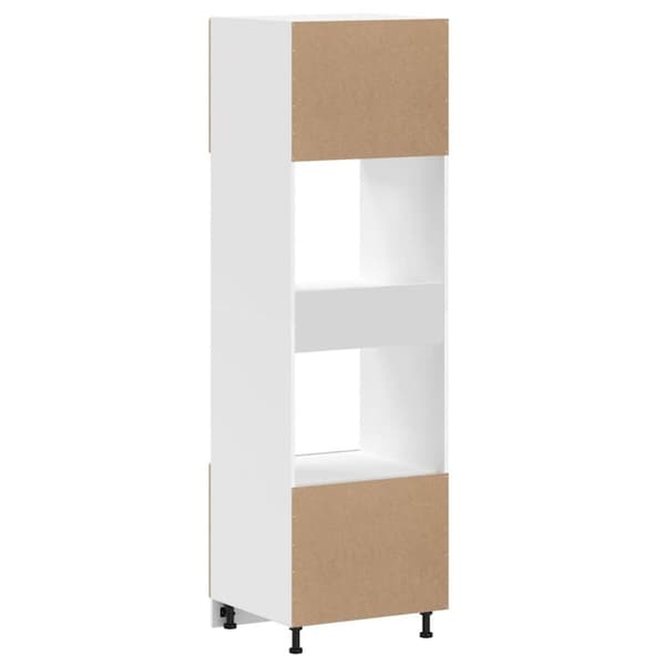vidaXL Ovnskap 2 stk Lucca artisan eik konstruert tre