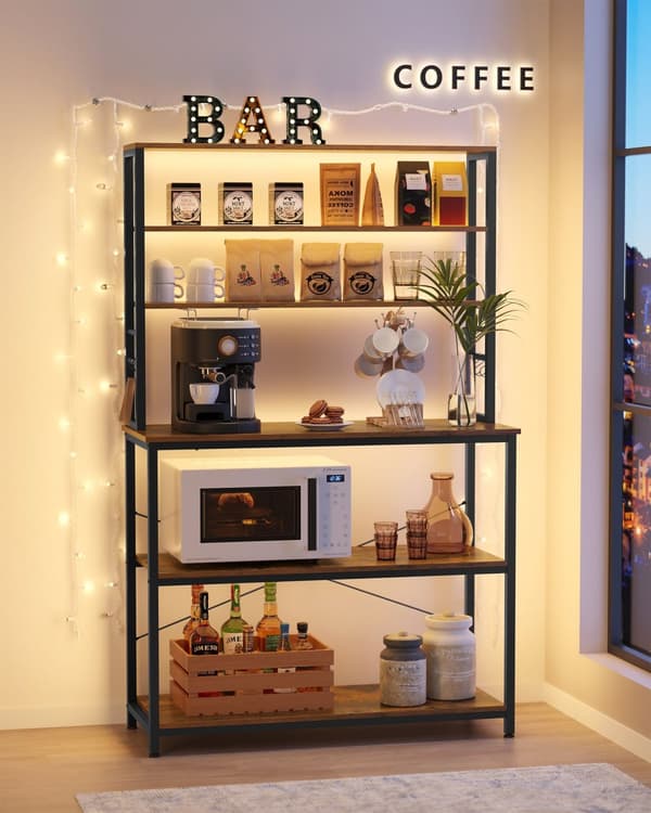 KitchenPlank - Industriel design - Vintage Brown & Black