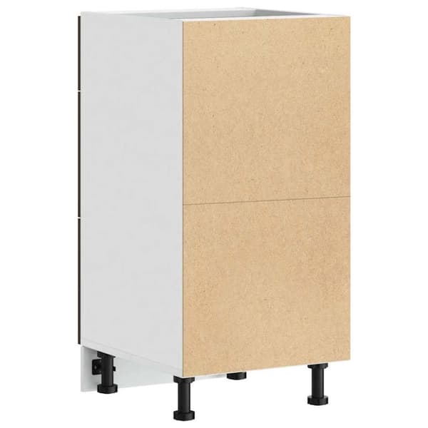 vidaXL underskab 40x46x81,5 cm konstrueret træ brun egetræ