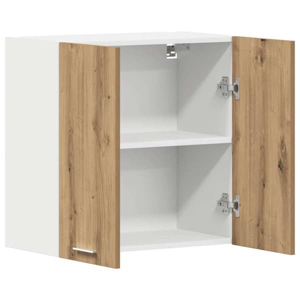 vidaXL vægskab til køkken 60x31x60 cm konstrueret træ kunsteg