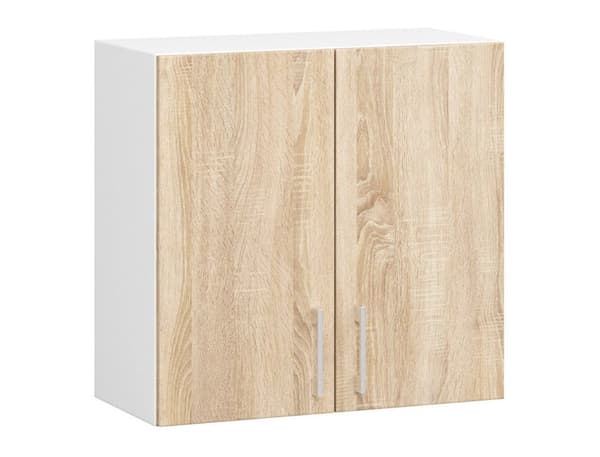 Skab LIMA W60 /580/ HVID/DÆK SONOMA
