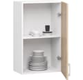 Miniatyrbillede 2 af 6: Skab LIMA W50 /720/ HVID/DÆK SONOMA