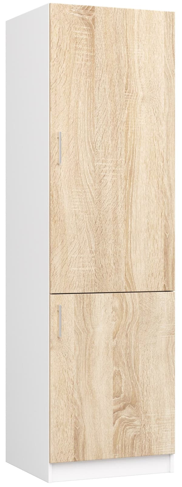 Skab LIMA S60LO/205 HVID/DÆK SONOMA
