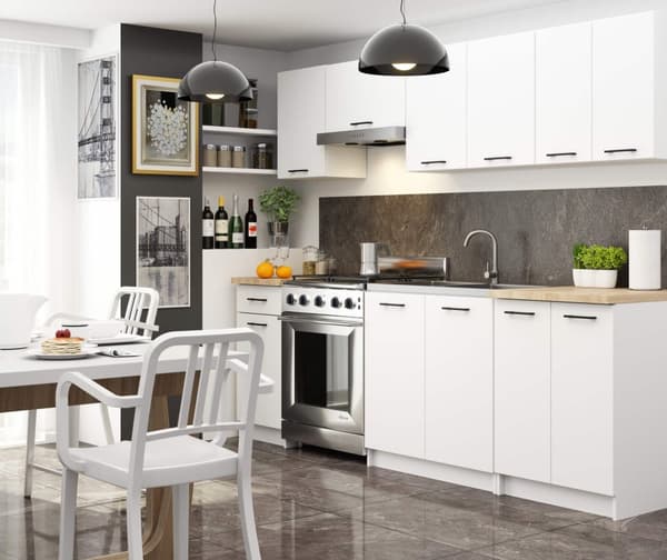 Skab OLIWIA W60 H580 HVID
