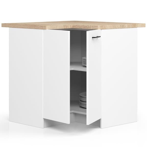 KØKKENSKAB OLIWIA S 90/90cm HVID